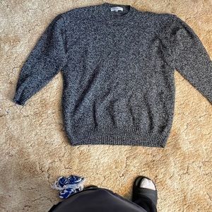 Antartex 100% wool women’s grey sweater XL